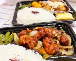 大関さんの酢鶏弁当